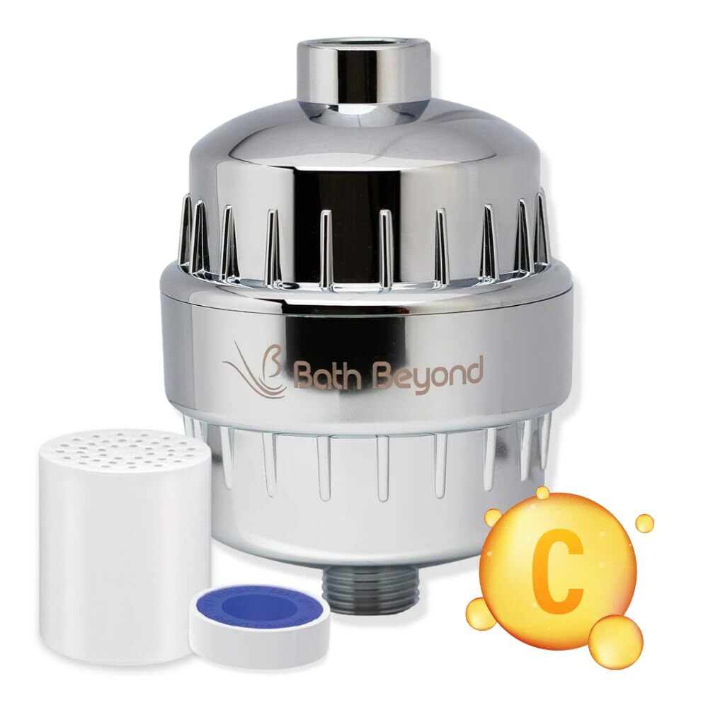 Shower Filter Vitamin C 15 Stage High Output Water Filter With cartridge for ...