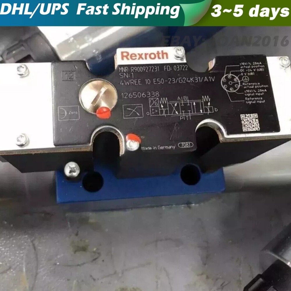 1PCS NEW Rexroth R900927231 4WREE10E50-23/G24K31/A1V valve