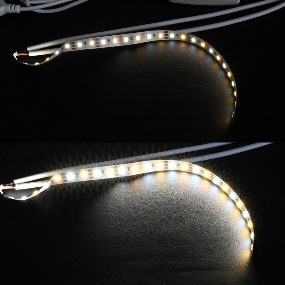 1/64 Diorama Garage Accessoies LED Strip Light Car Showroom Lighting Props Model