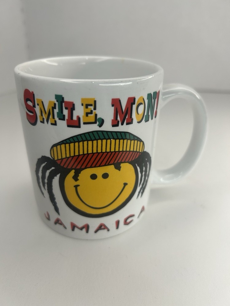 Jamaica Painted Ceramic Coffee Mug Novelty Souvenir Food & Drink Theme