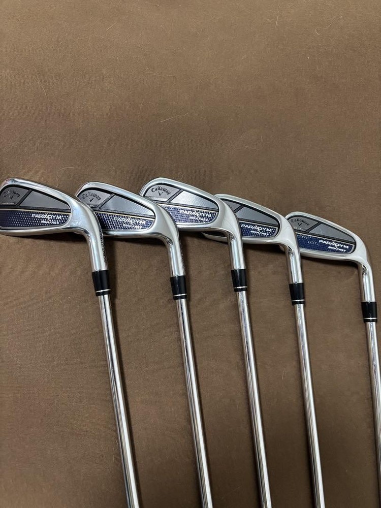 Callaway Paradigm Max Fast Iron Set 6-9, PW S Flex ZEROS7 Grip Used