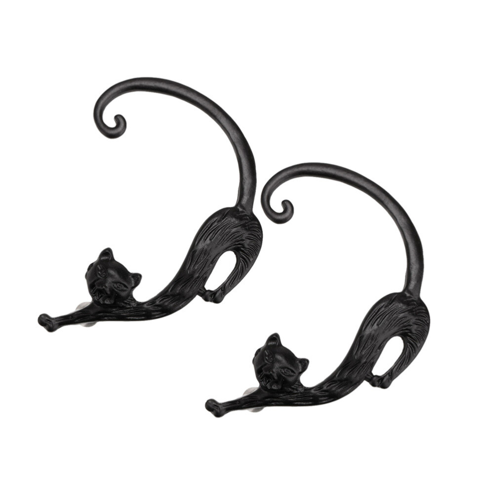 Earrings Steampunk Metal Earrings Cuff Earrings Climber Earrings