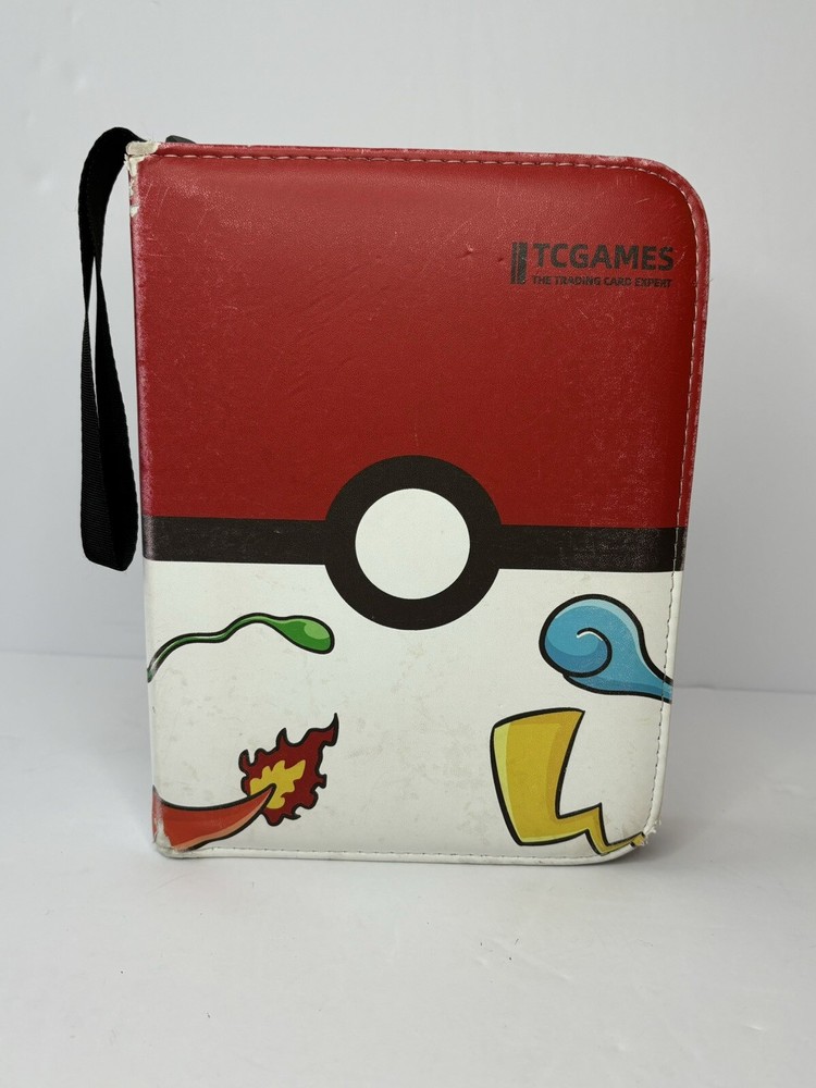 Pokemon Card Binder TC Games - 52 Sleeves/8 Per Holds Approx 416 Cards *no cards