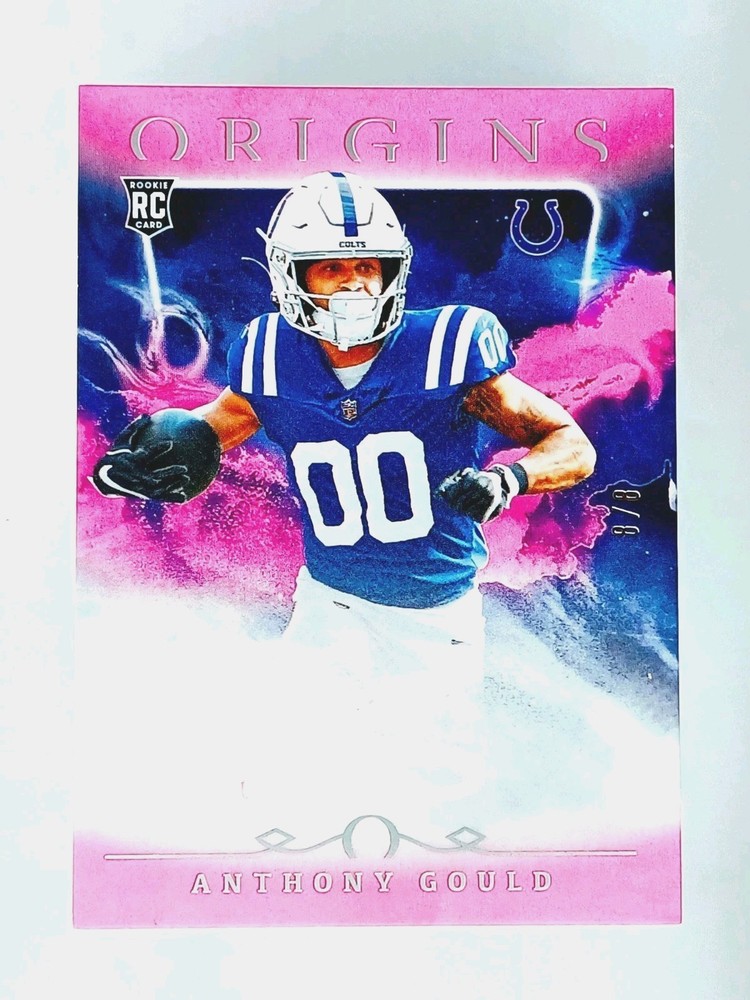 Rookie Auto Rc 2024 Prizm Origins /8 Case Hit Football Card 1 Anthony Gould