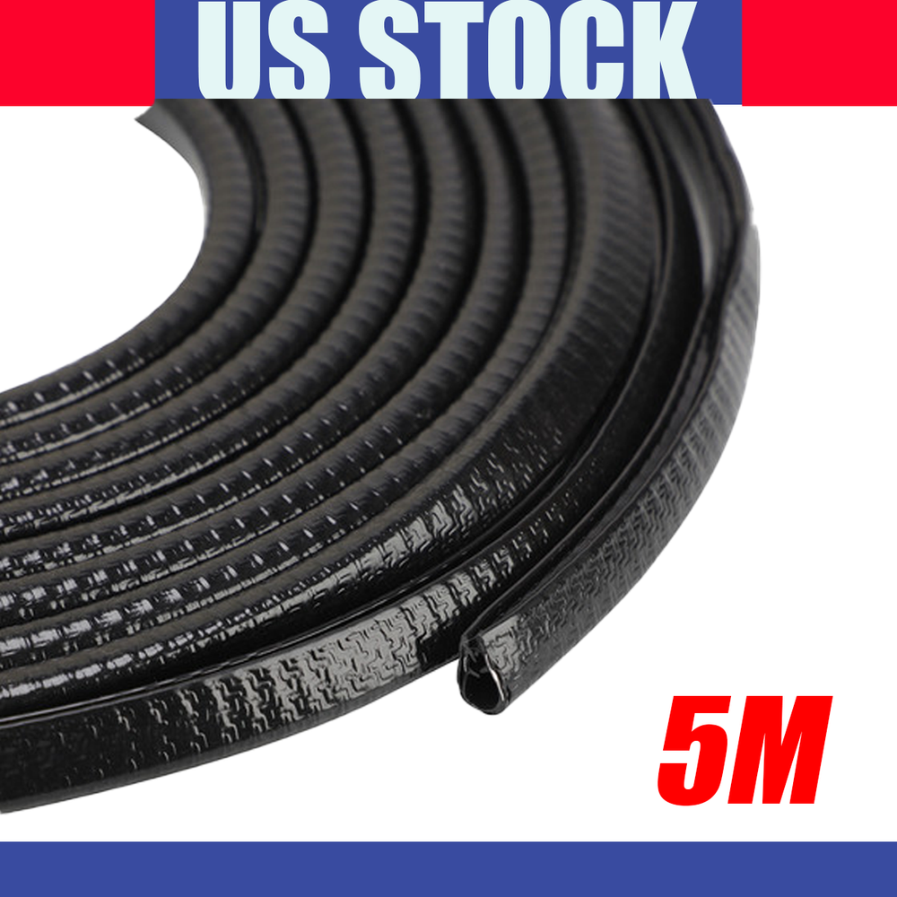 Auto Door Edge Guard Rubber Seal Trim Molding Weatherstrip Protector