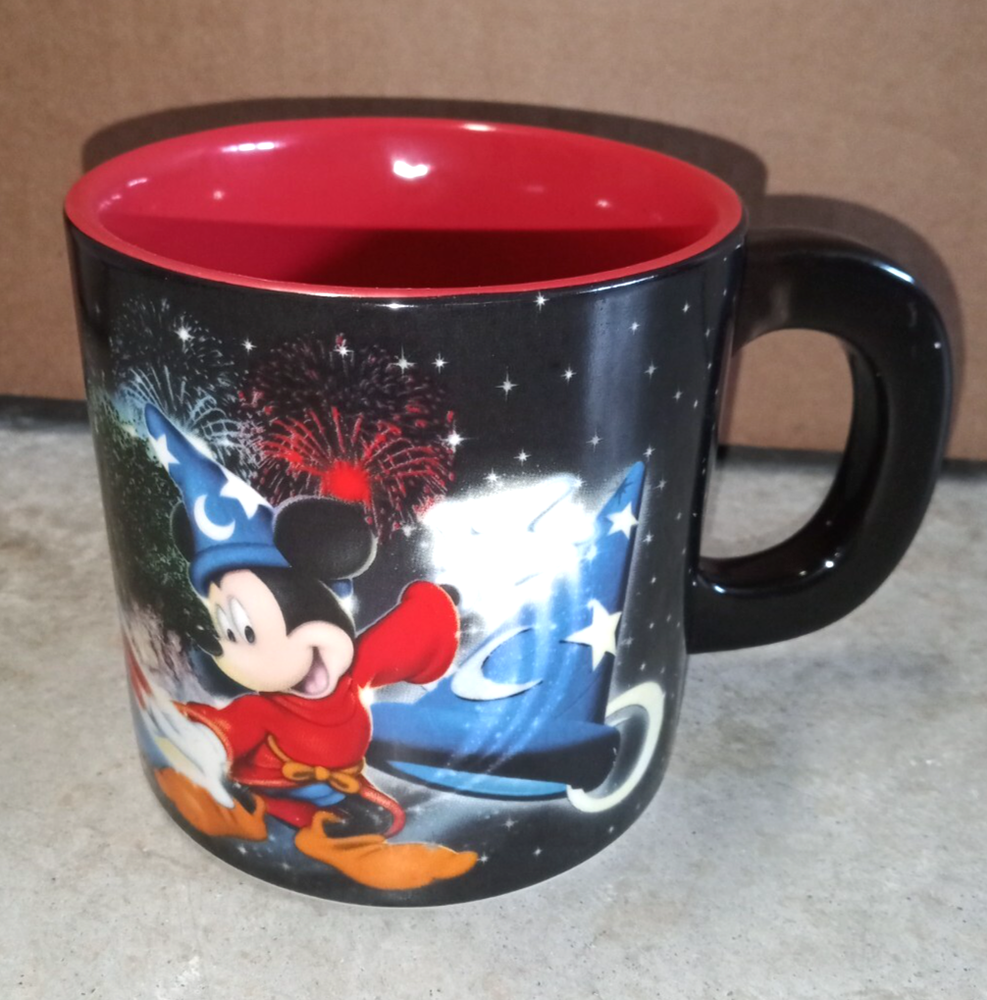Disney World Four Parks Themed Coffee Mug for Magic Kingdom Fans  