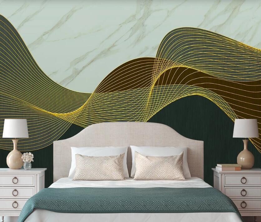 3D Yellow Texture ZHUA14746 Wallpaper Wall Murals Removable Self-adhesive Ann