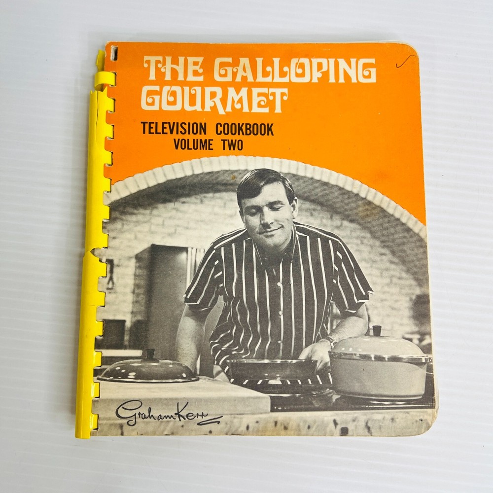 Galloping Gourmet Cookbook Vol 2 by Graham Kerr Classic TV Recipes