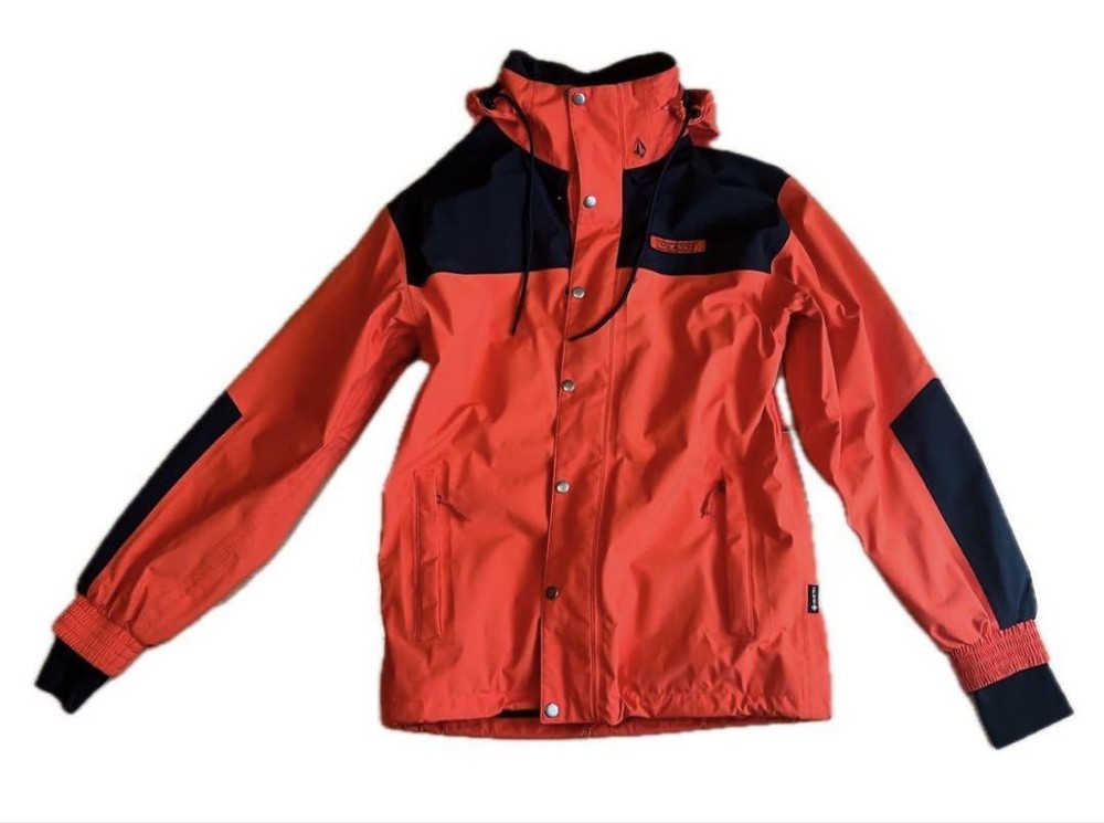 Volcom GORE-TEX Snowboard Jacket Mens Size S Red