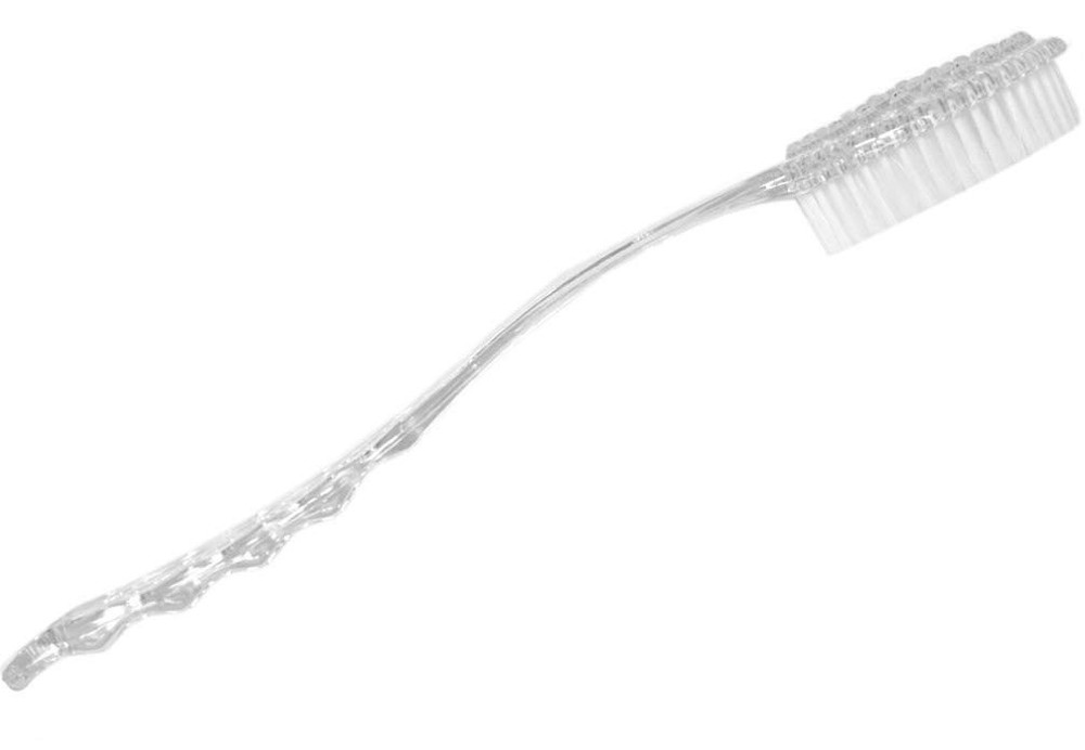 Long Handle Bath Brush with Regular Stiff Bristles for Ultimate Exfoliation