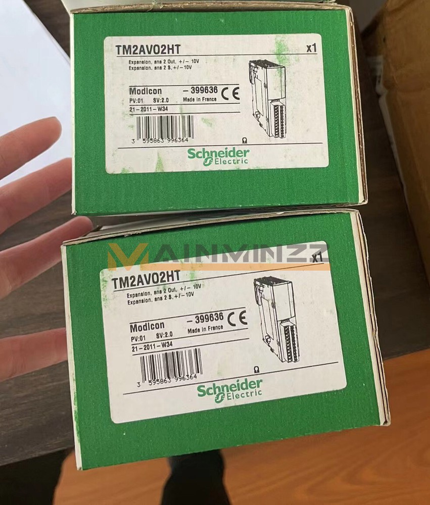 NEW One PLC Expansion Module TM2AVO2HT