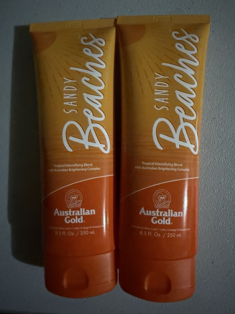 Australian Gold Sandy Beaches Intensifying Tanning Lotion 2 For $22