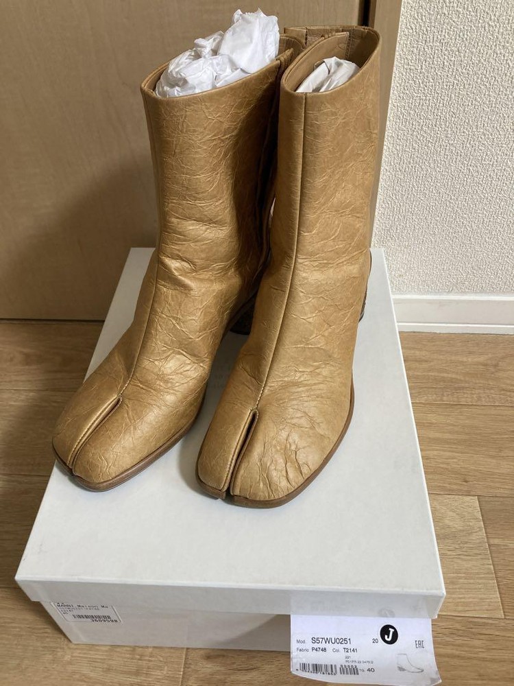 Extreme Tabi Boots Camel Men Boots Original LTD Collection VHTF Shoes