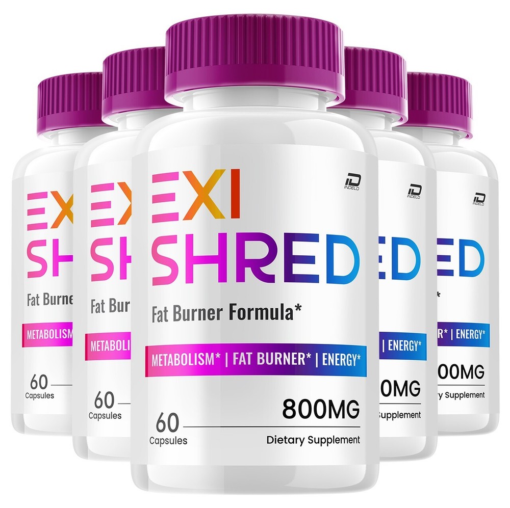 (5 Pack) Exishred Keto Capsules – Exi Shred All Natural Pills Advanced Formula