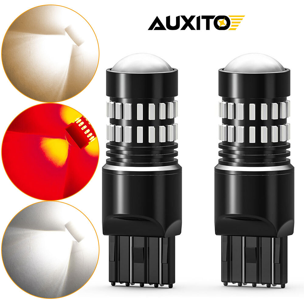 2X 1156 3157 7443 Camper Trailer LED Interior Light Bulbs 6500K White/Red/Yellow