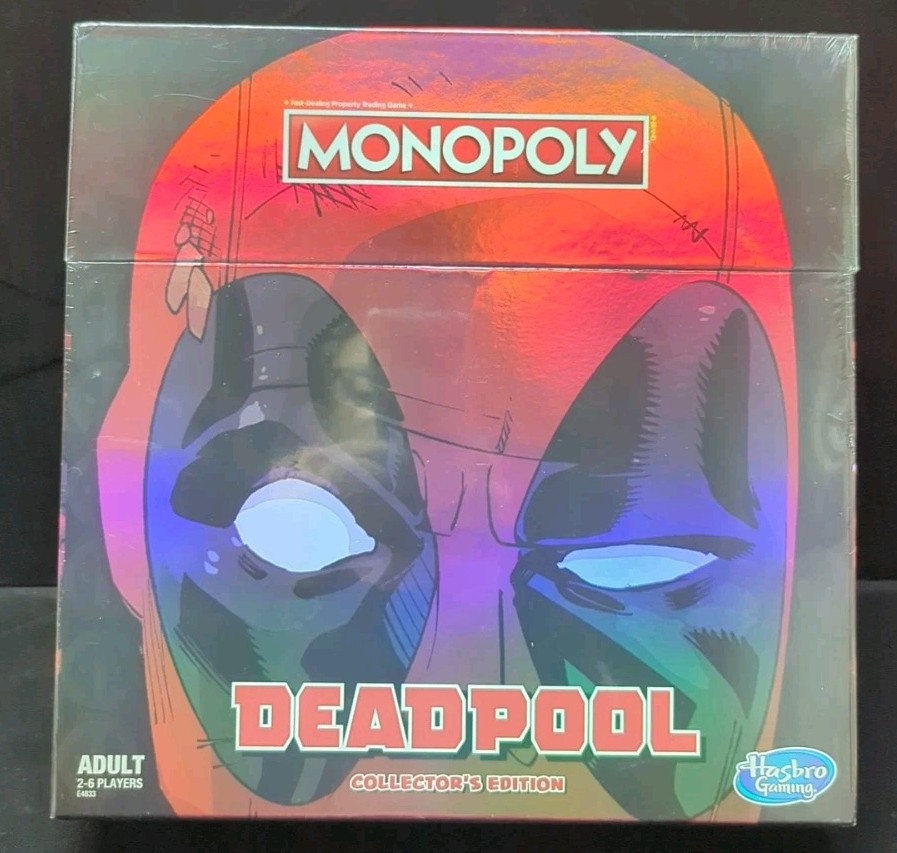 Deadpool Monopoly Collectors Edition Board Game New Collectable 2017 SEALED
