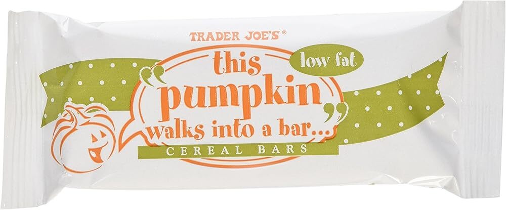 Trader Joes This Pumpkin Walks Into a Bar 6- 1.3oz bars