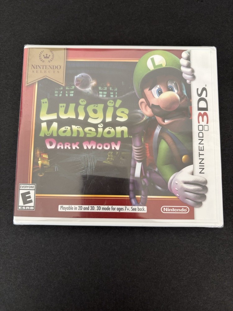 Luigi's Mansion: Dark Moon - Nintendo Selects Edition - Nintendo 3DS NEW SEALED