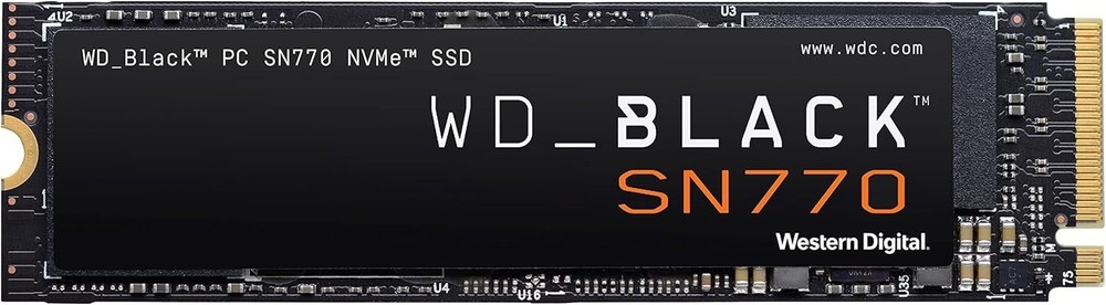Western Digital WD_BLACK SN770 2TB M.2 NVMe SSD (WDS200T3X0E) Used, Tested