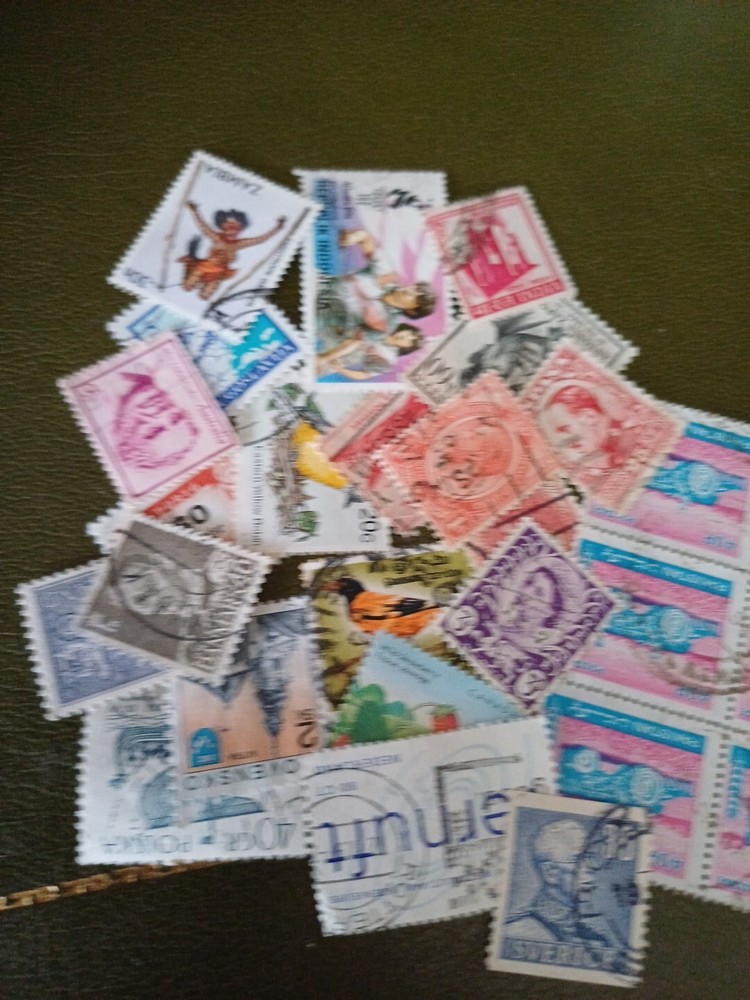 Stamps From World Wide.  Interesting Collection . Clearance Sale-image