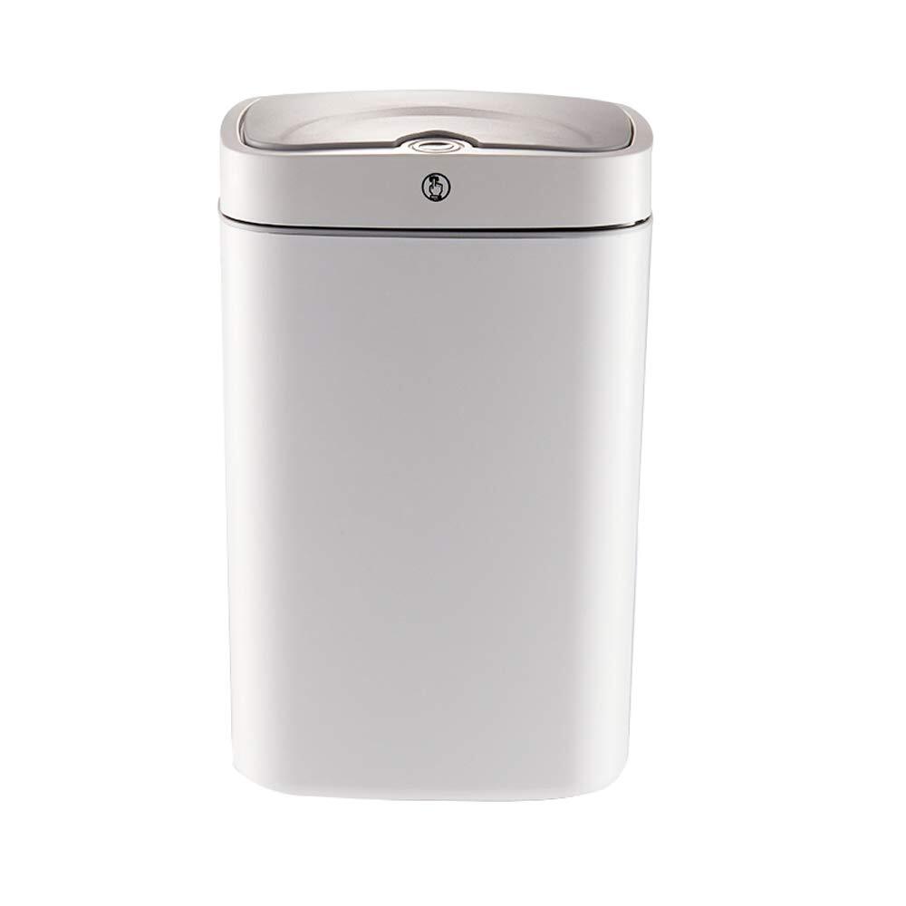 Sensor Trash Can Automatic Trash Can Garbage Can 4.7 Gallon Metal Touchless A...