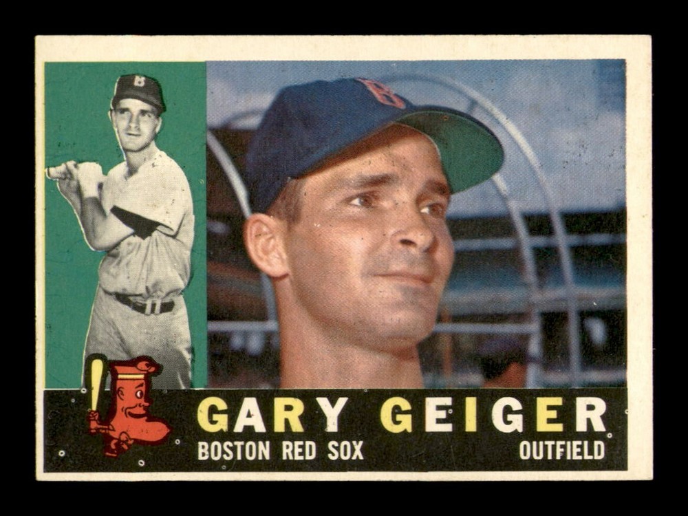 1960 Topps #184 Gary Geiger EX-MT *OBGcards* Vintage Baseball