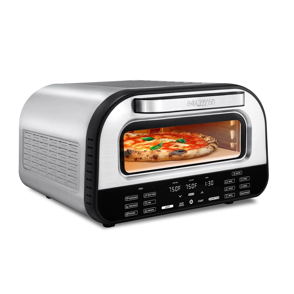 Indoor Pizza Oven Stainless Steel 7 Functions 6 Pizza Presets