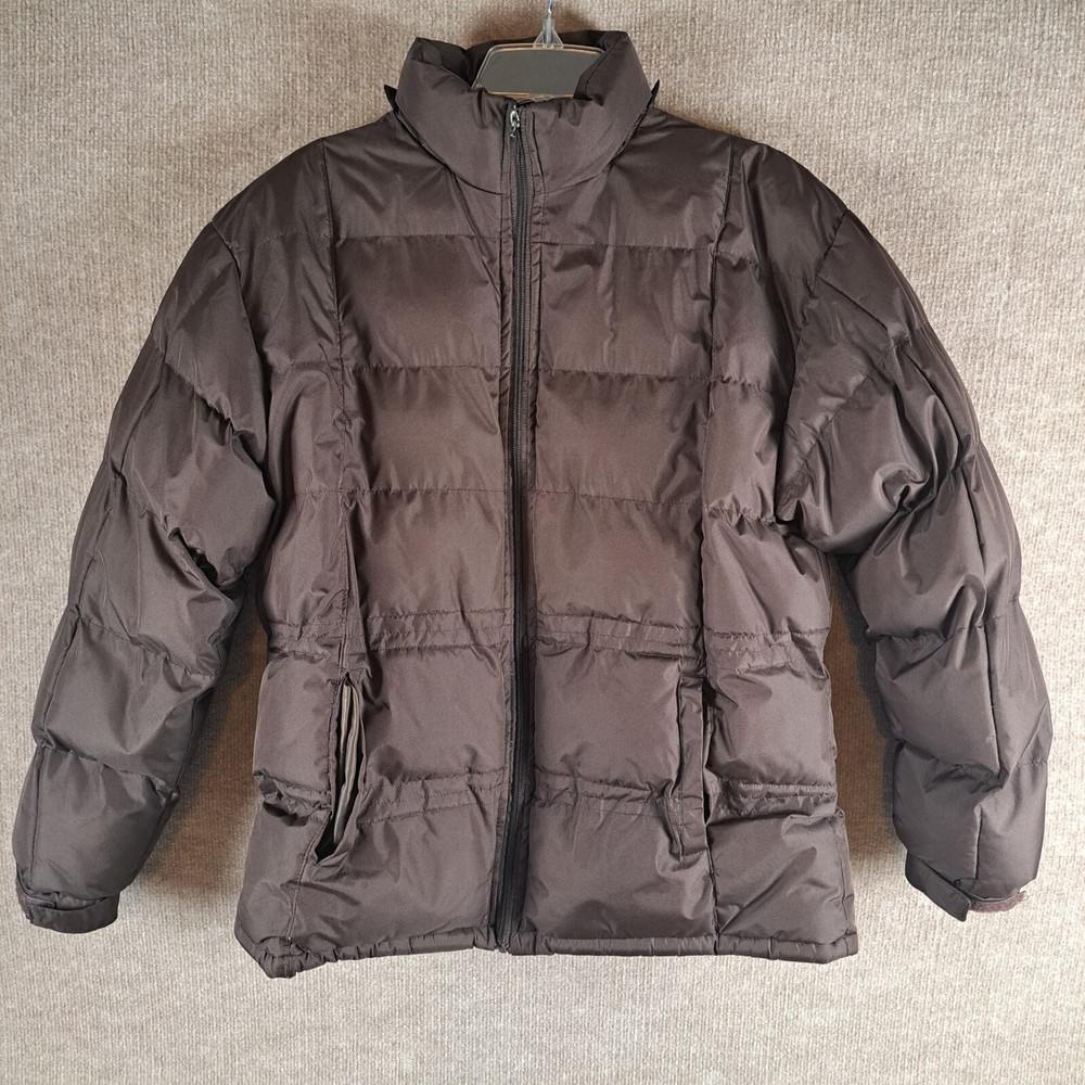 Vipeli Women's XL 48 Brown Puffer Jacket Full Zip Winter Coat
