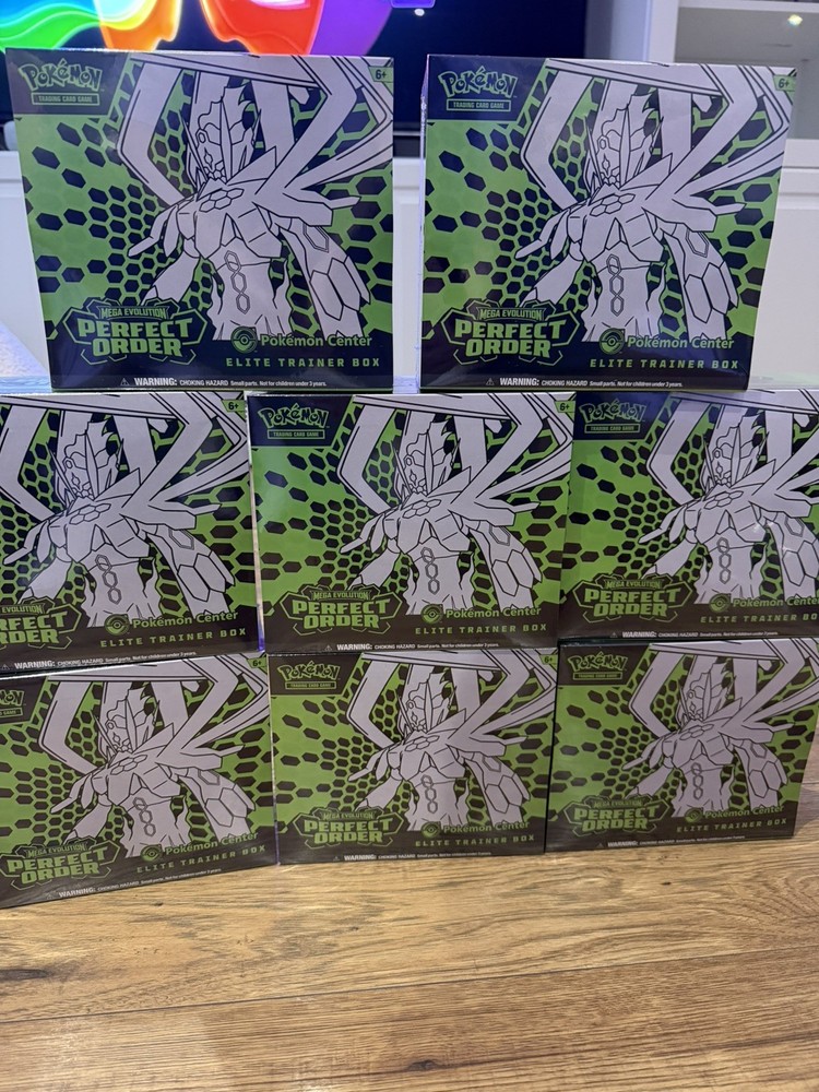 Pokemon TCG Perfect Order Pokemon Center ETB x8
