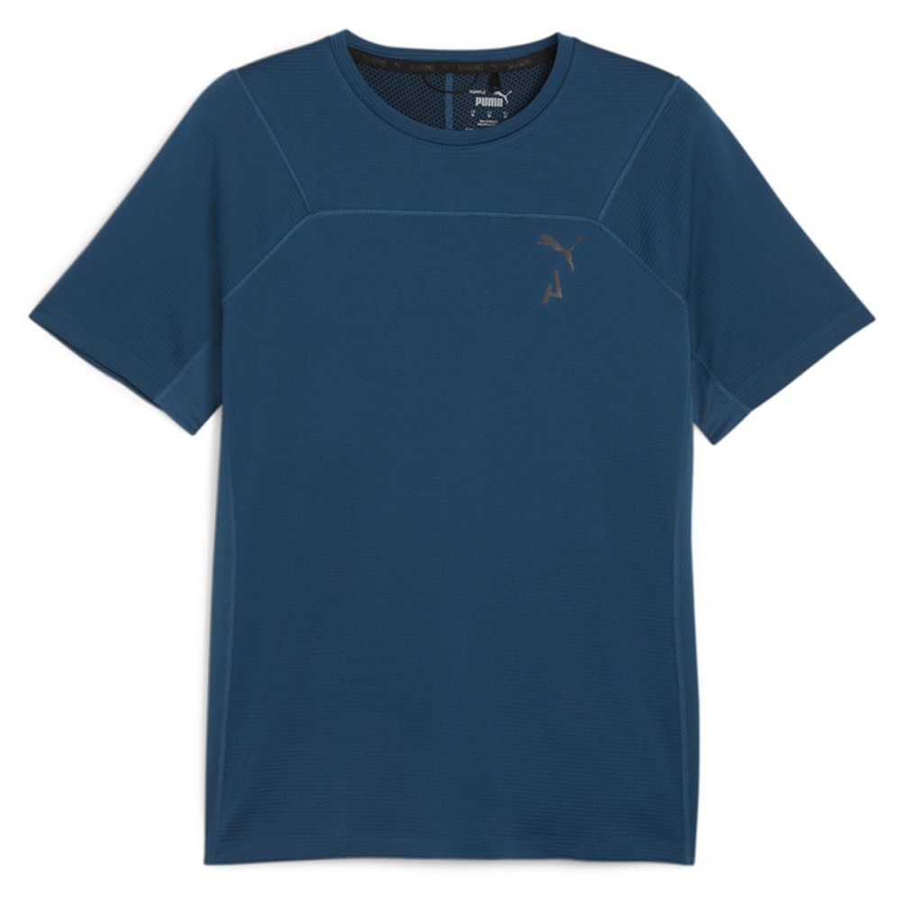 PUMA M Seasons Polypropylene Rain Cell Blue Mens Athletic Jacket 5248