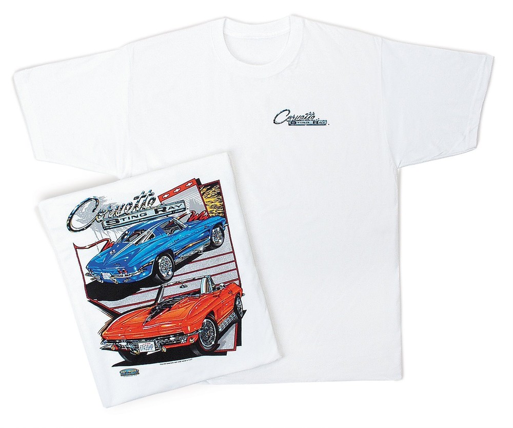 JEGS 12132 HRP2040 Corvette Stingray T-Shirt-2XL
