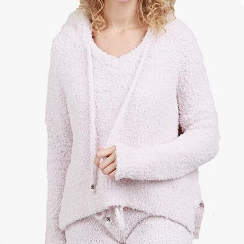 POL sweater Womens Sz S Nordstrom fuzzy fleece hoodie cozy soft athleisure