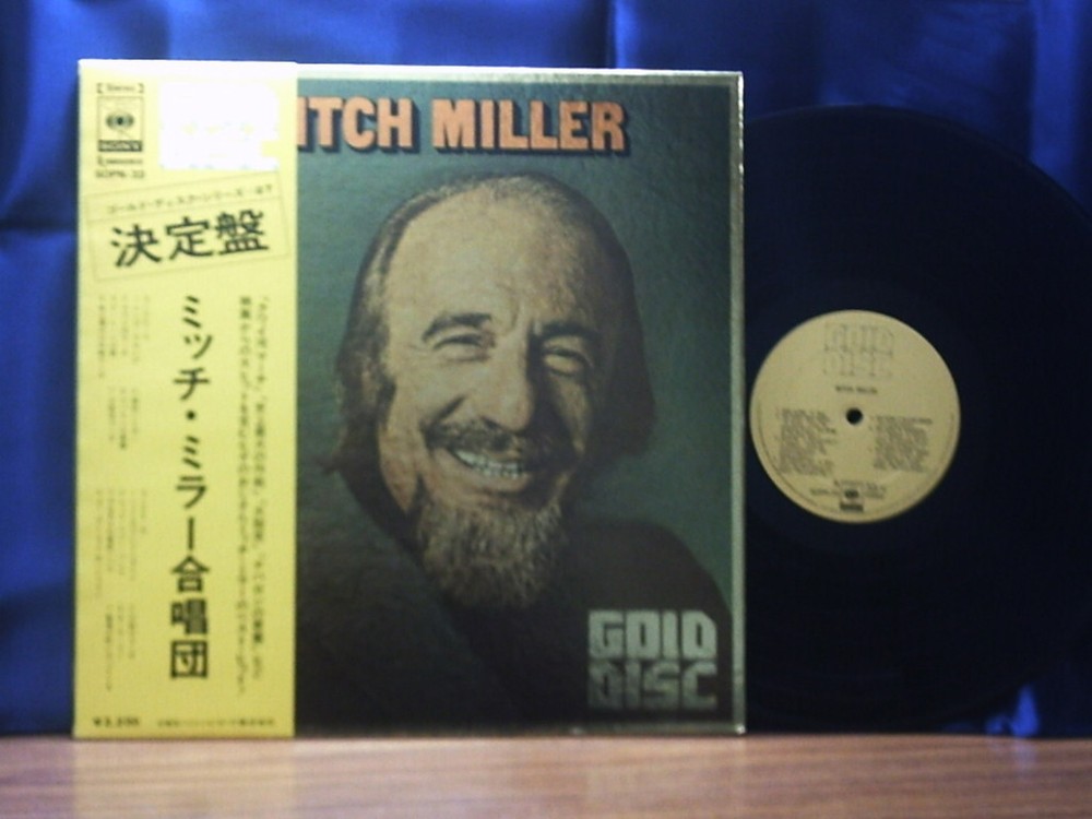 MITCH MILLER-Gold Disc Rare Japan Compilation LP w/OBI
