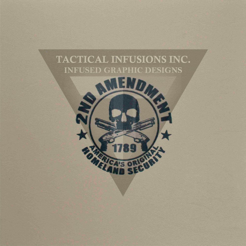 Kydex Infused  2nd Amendment 11 7/8 X 11 7/8