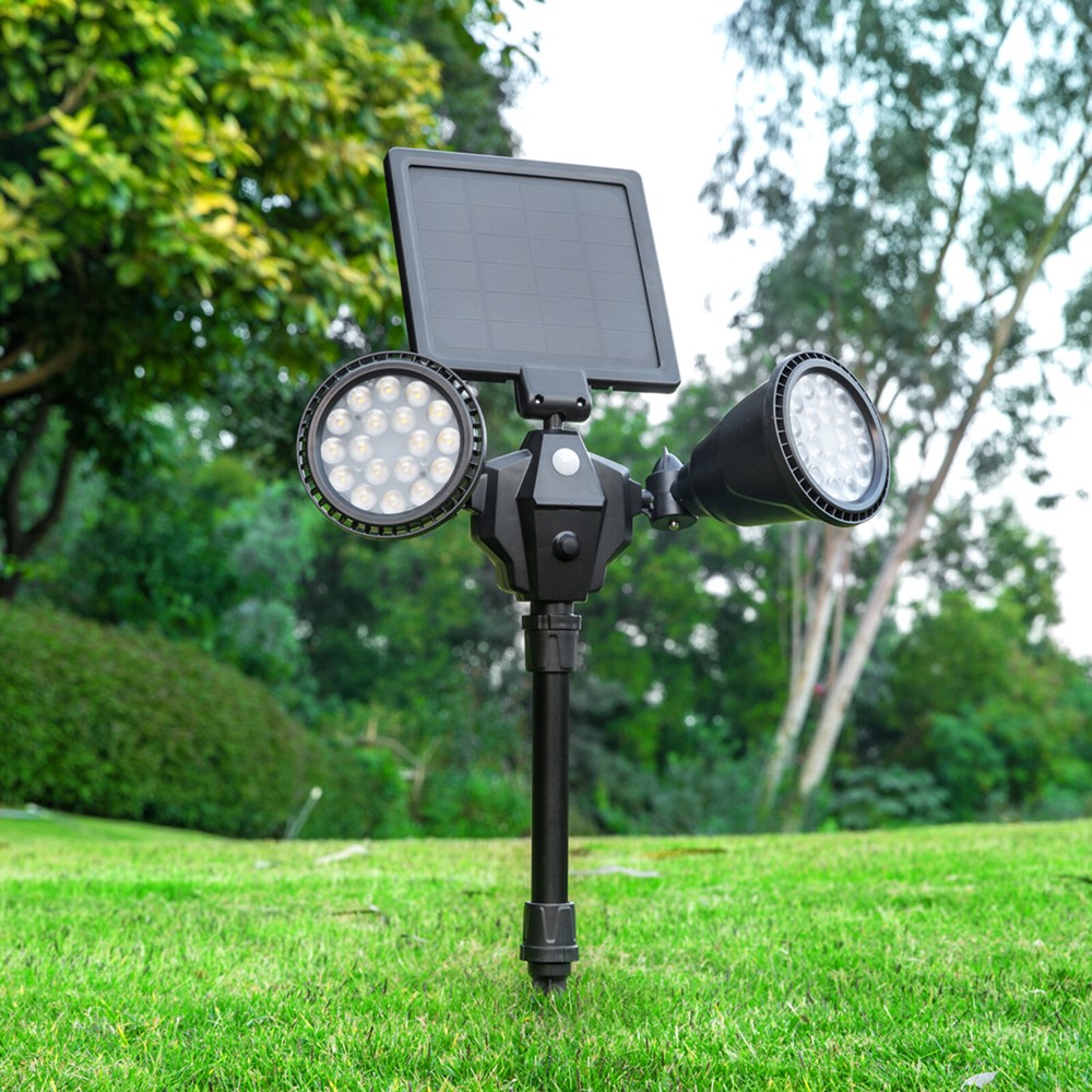 Solar Motion Sensor Wall Light for Garden Lawn Waterproof Outdoor