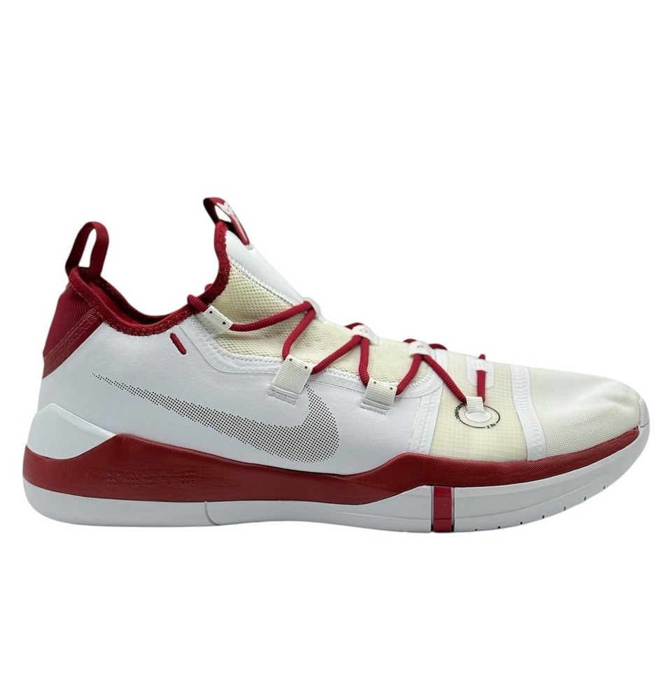 Nike Kobe Bryant AD Exodus TB Mens Size 15 Basketball Shoes White Red Custom AT3874-114