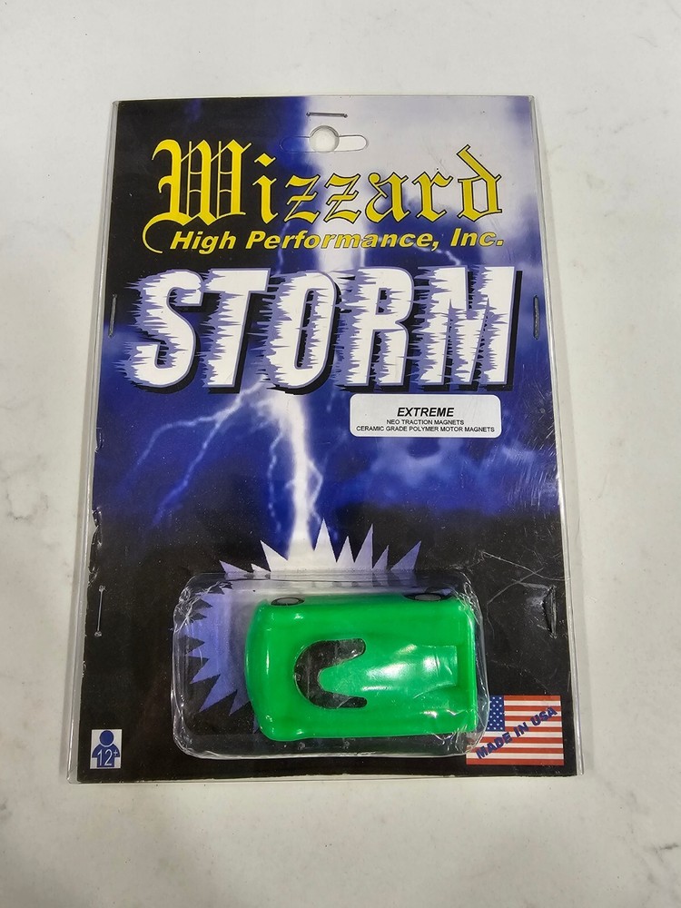 Wizzard High Performance Inc Storm Extreme Car Green Slot Car