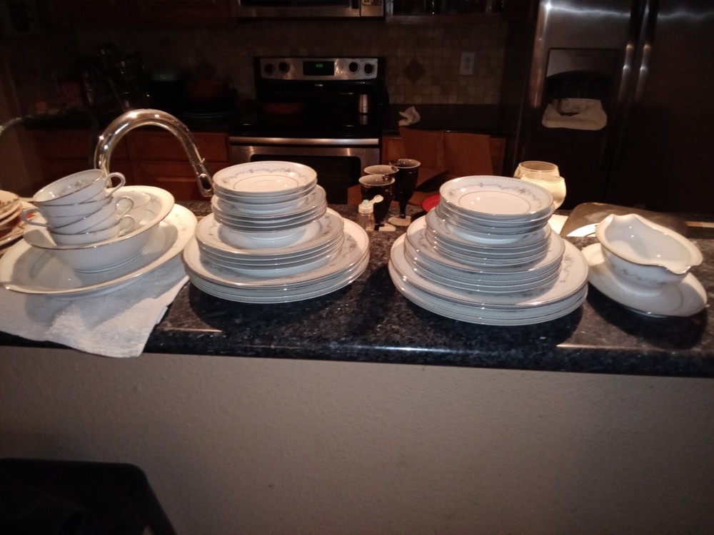 38 Piece Set by Noritake in their Fairmont pattern