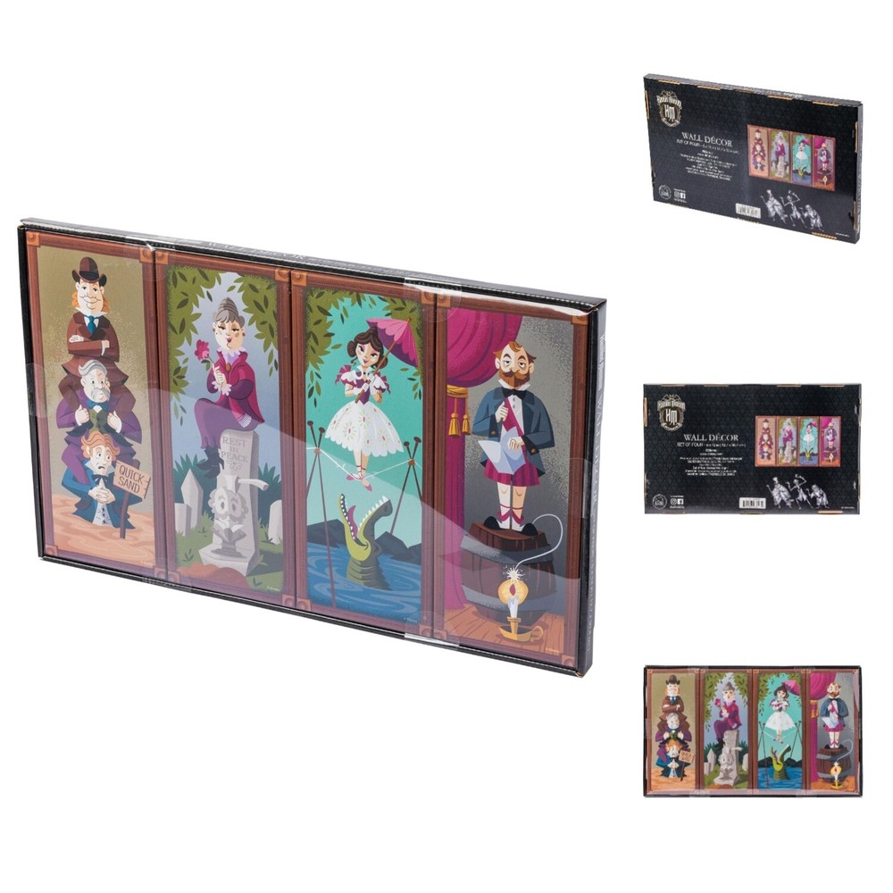 Haunted Mansion Stretch Painting Set 4pc 12