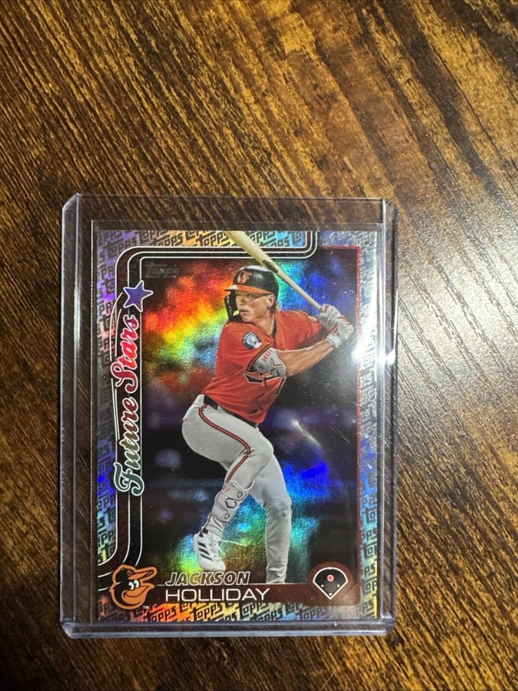 2025 Topps Series 1 Future Stars Foil Parallel #220 Jackson Holliday Rookie
