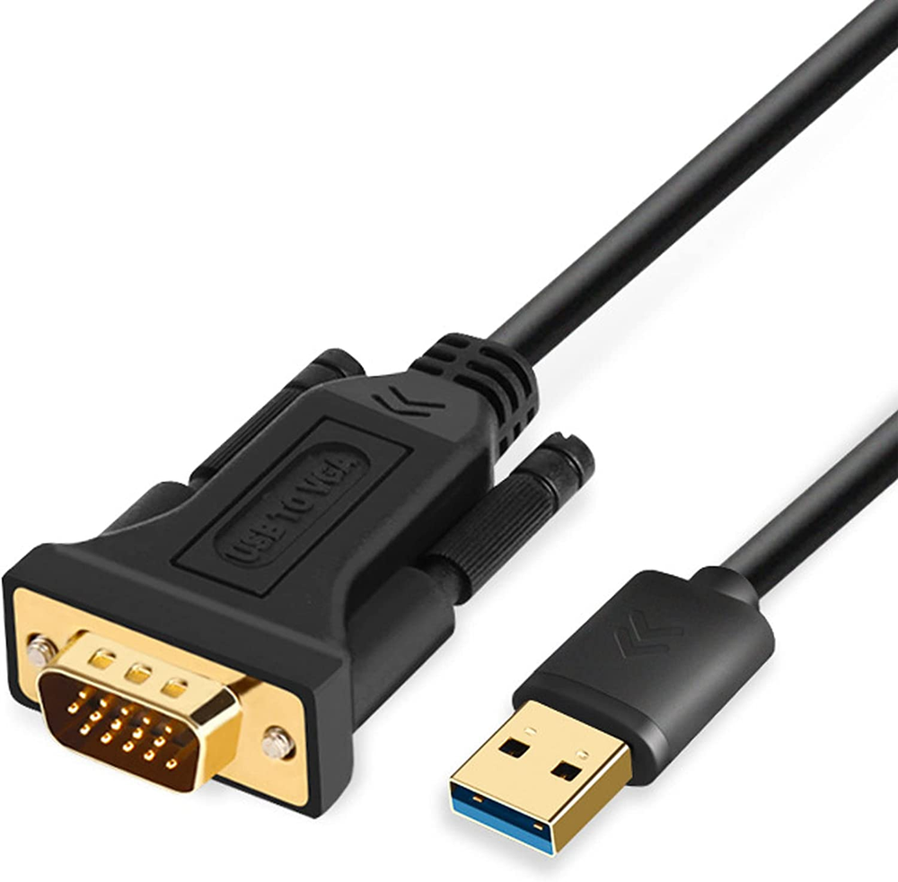 5FT USB 3.0 to VGA Adapter for Windows 11 10 8 7 PCs