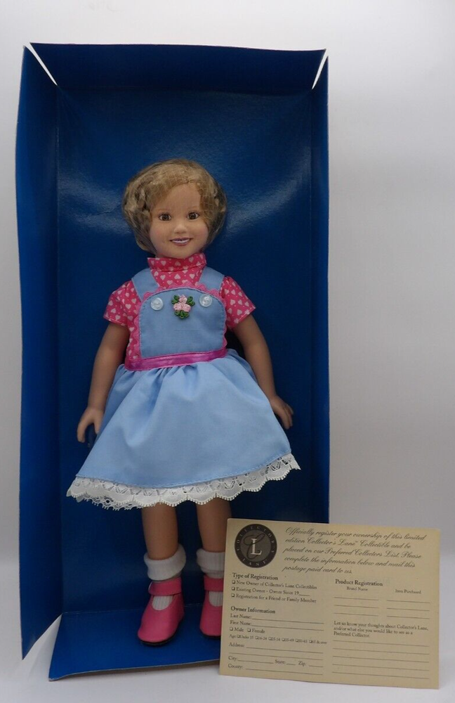 Shirley Temple Doll- Rebecca of Sunnybrook Farm NOS