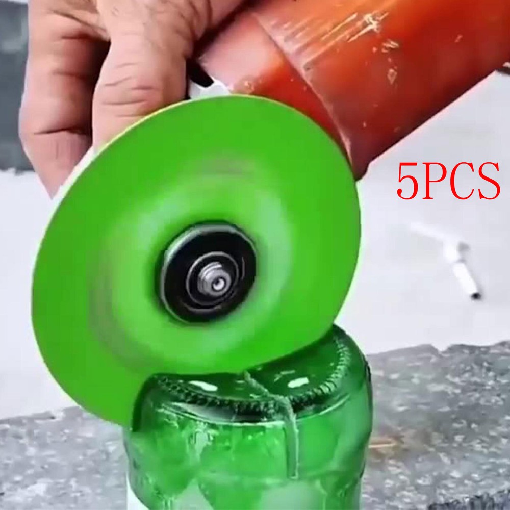 5Pcs 100mm Glass Cutting Disc Diamond Marble Saw Blade Ceramic Tile Jade Special