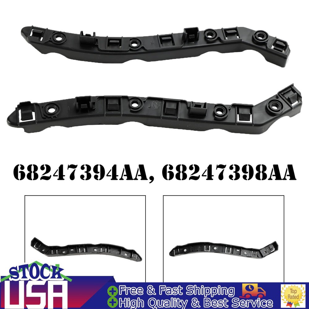 Bumper Bracket Set For Jeep Renegade 2015-2022 Front Driver and Passenger Side