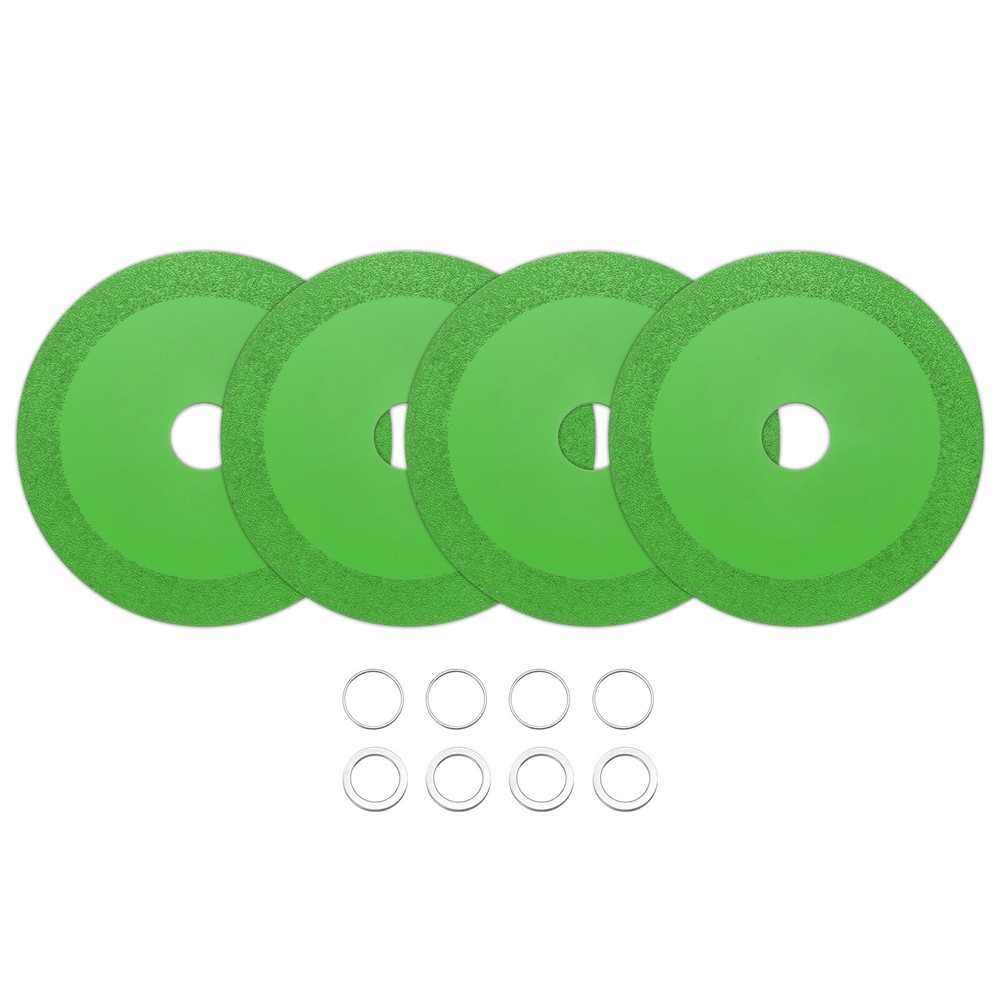 4 Pack Glass Cutting Disc 5Inch Diamond Cutting Disc with 7/8