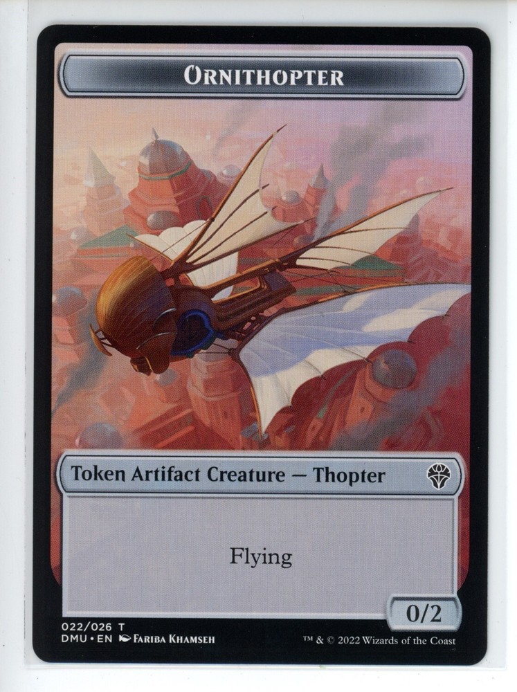 ORNITHOPTER TOKEN Dominaria United #22 DMU(NM+)(MTG)