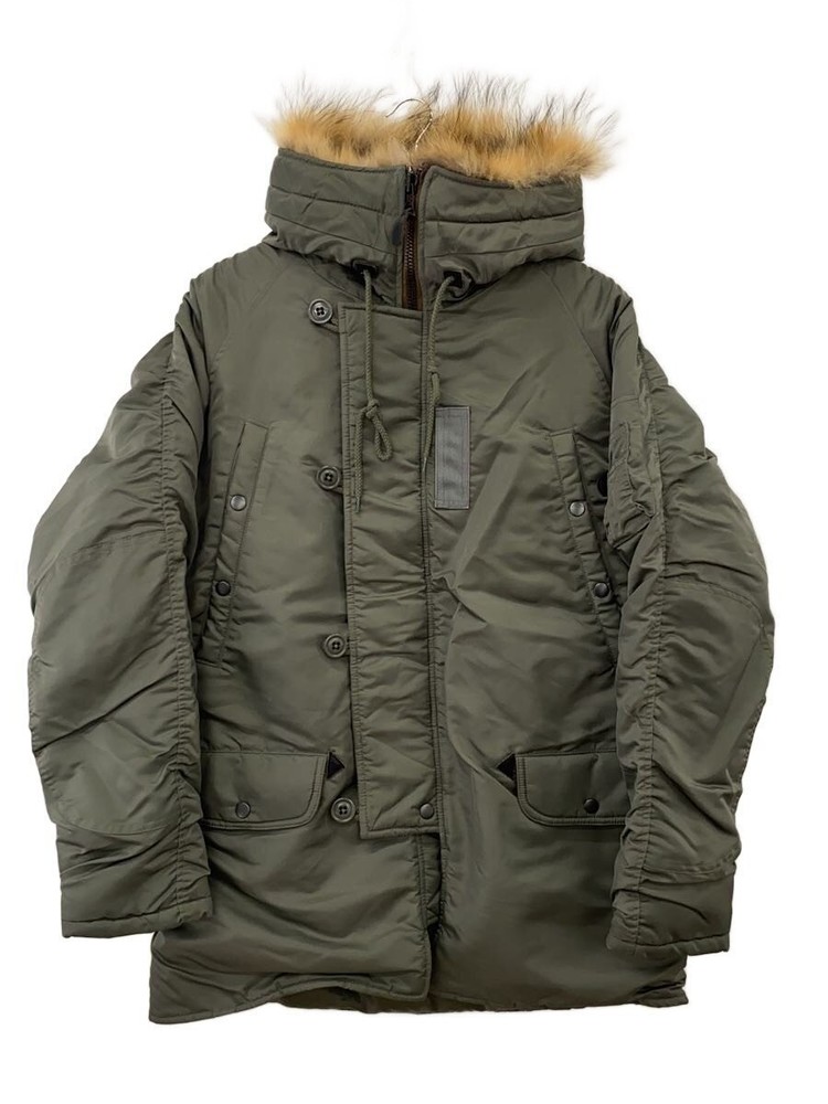 Waiper Flight Jacket/L/Polyester/Khk/Plain/21Wp21 3391