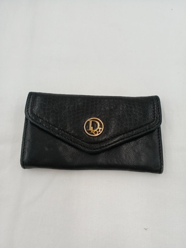 Christian Dior 6-Row Leather Key Holder in Luxe Design