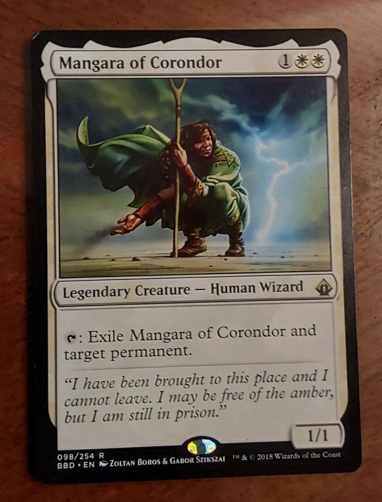 Mangara of Corondor Battlebond Edition Regular Card