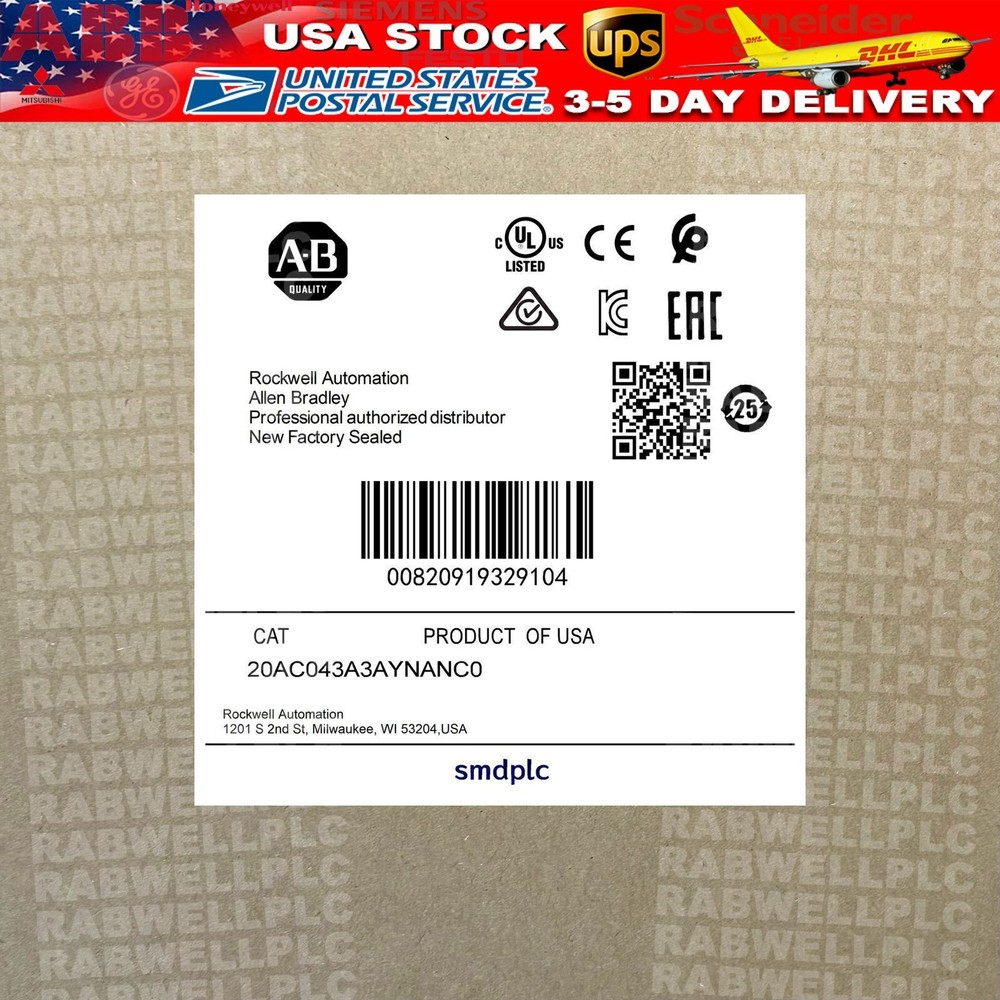 20AC043A3AYNANC0 AB servo motor Express shipping 20AC043A3AYNANC0 GN